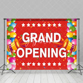 Aperturee - Colorful Balloons Grand Opening Celebration Excited Backdrop